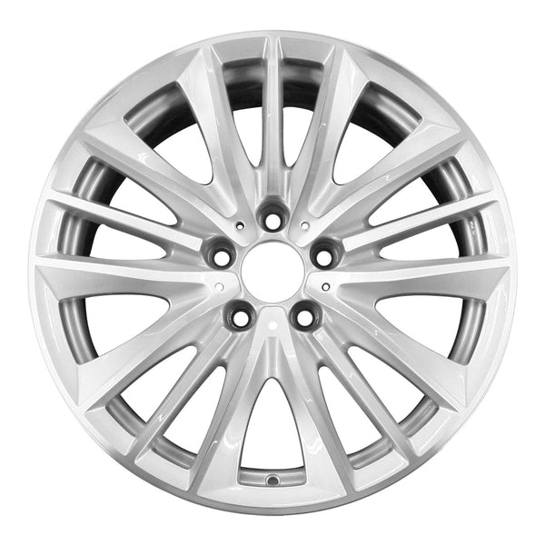 2015 bmw 650xi wheel 19 machined silver aluminum 5 lug w71421ms 58