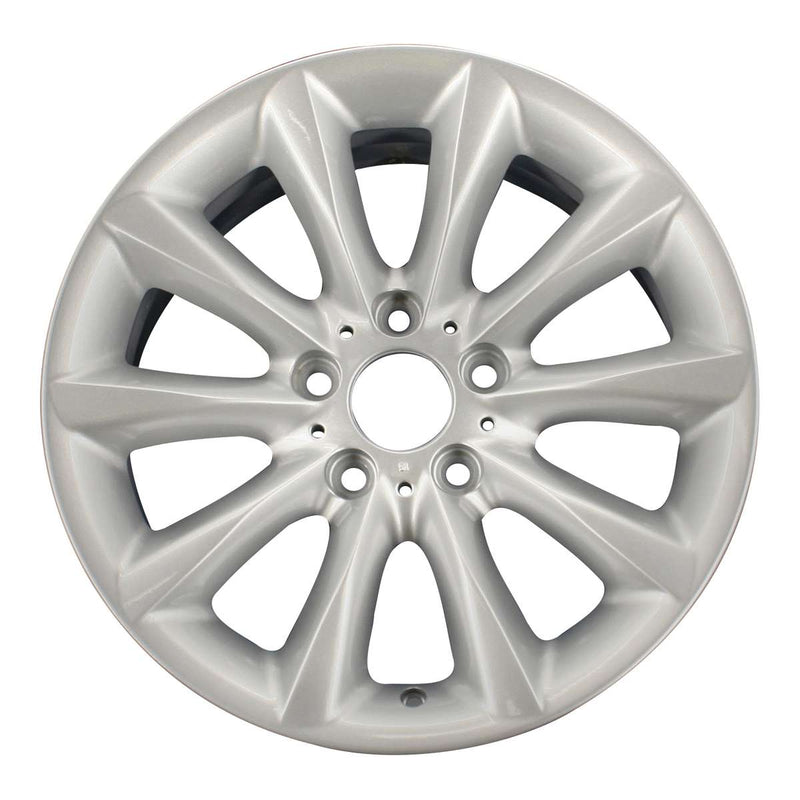 2010 bmw 335d wheel 17 silver aluminum 5 lug w71455s 32