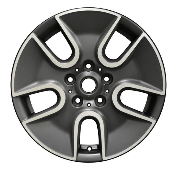 2014 mini cooper wheel 17 charcoal aluminum 5 lug w71489c 4