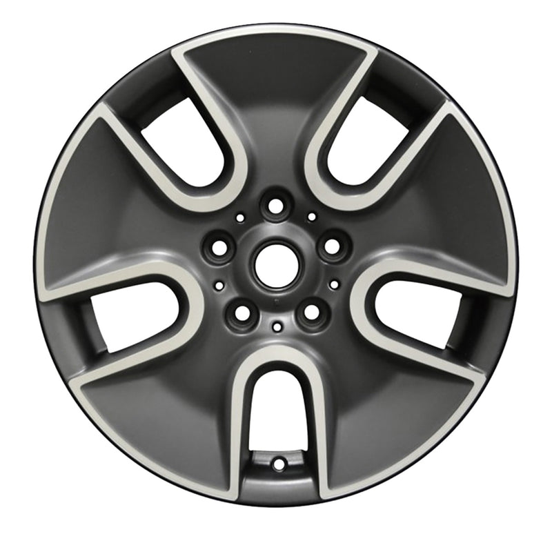 2014 mini cooper wheel 17 charcoal aluminum 5 lug w71489c 4