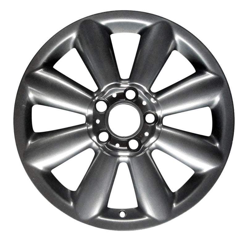 2012 mini cooper wheel 18 charcoal aluminum 5 lug w71490c 2