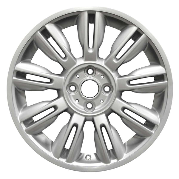 2014 mini cooper wheel 17 silver aluminum 4 lug w71501s 4