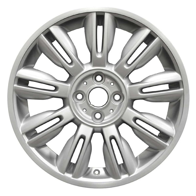 2014 mini cooper wheel 17 silver aluminum 4 lug w71501s 4