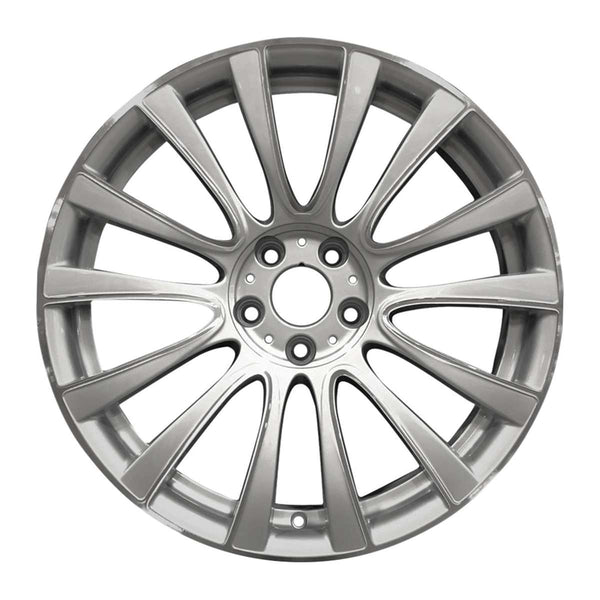 2012 bmw 640i wheel 20 machined silver aluminum 5 lug w71526ms 4