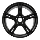 2017 bmw 330e wheel 20 black aluminum 5 lug w71553b 14