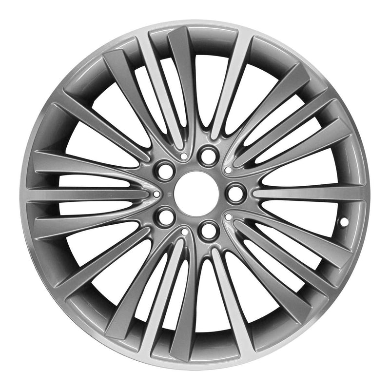 2019 bmw 650i wheel 19 machined charcoal aluminum 5 lug w71582mc 38