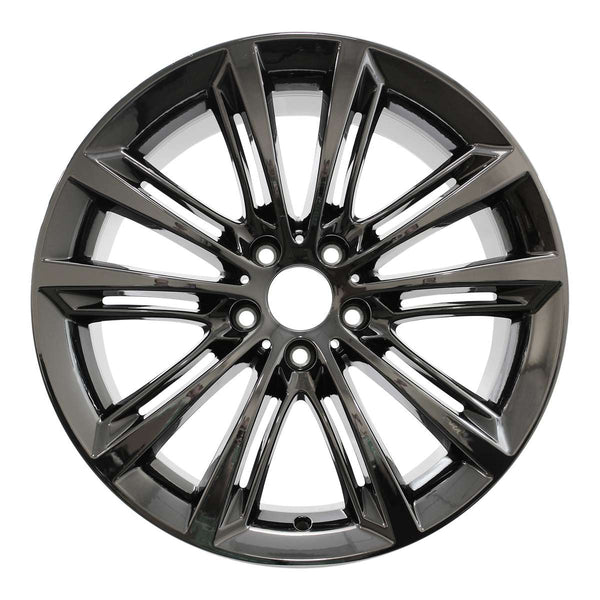 2013 bmw 550i wheel 20 dark pvd chrome aluminum 5 lug w71584dpvd 15