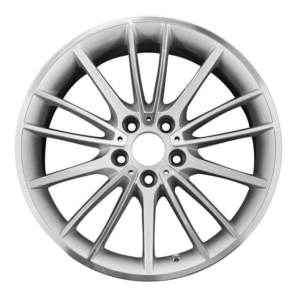 2011 bmw activehybrid wheel 19 machined silver aluminum 5 lug w71587ms 17