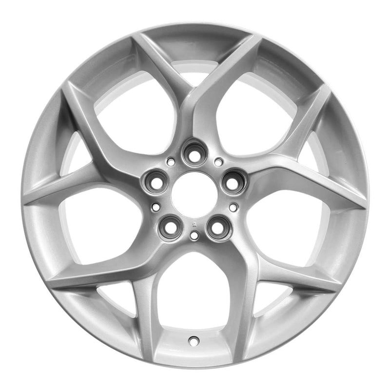 2015 bmw x1 wheel 18 silver aluminum 5 lug w71606s 4