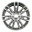 2015 bmw activehybrid wheel 19 machined charcoal aluminum 5 lug w71623mc 17