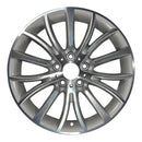 2012 bmw 650i wheel 18 machined silver aluminum 5 lug w71629ms 35