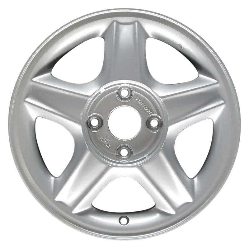 1997 acura cl wheel 16 silver aluminum 4 lug w71672s 1