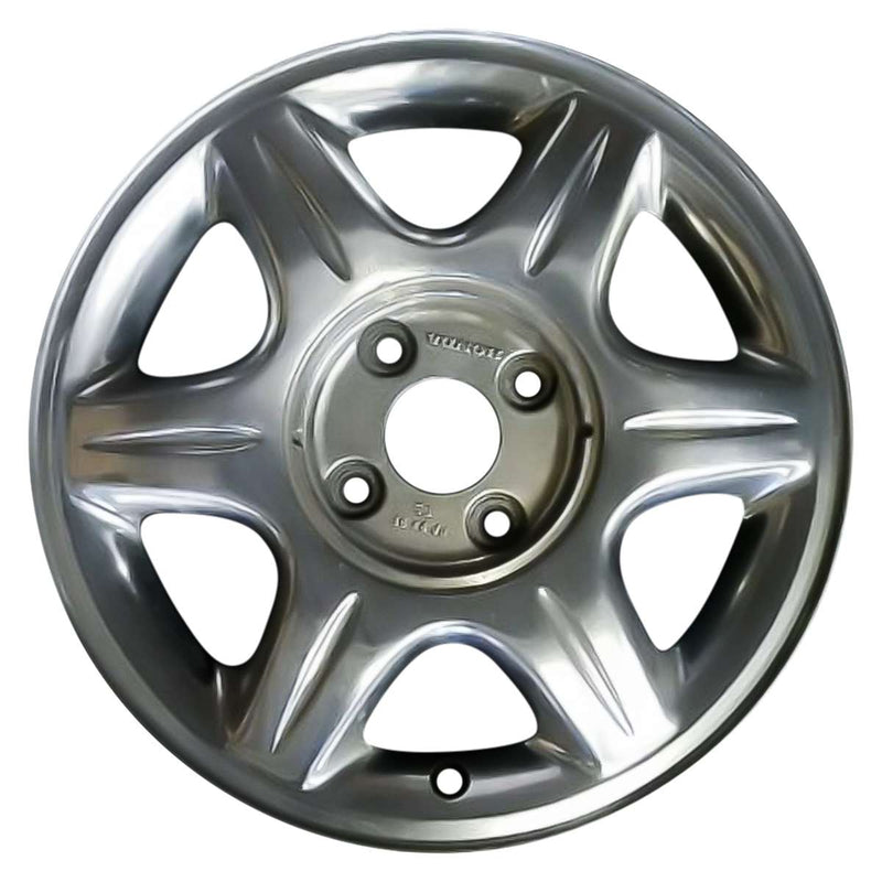 1997 acura cl wheel 16 polished aluminum 4 lug w71676p 1