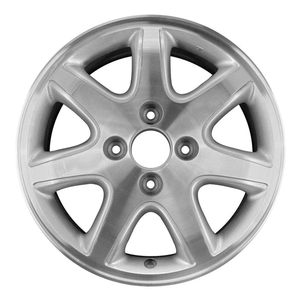 1998 acura cl wheel 16 machined silver aluminum 4 lug w71681ms 1