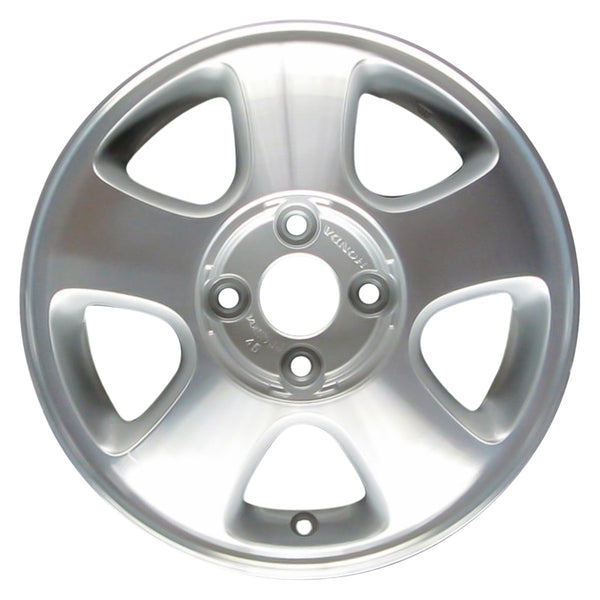 1998 acura integra wheel 14 machined silver aluminum 4 lug w71700ms 3