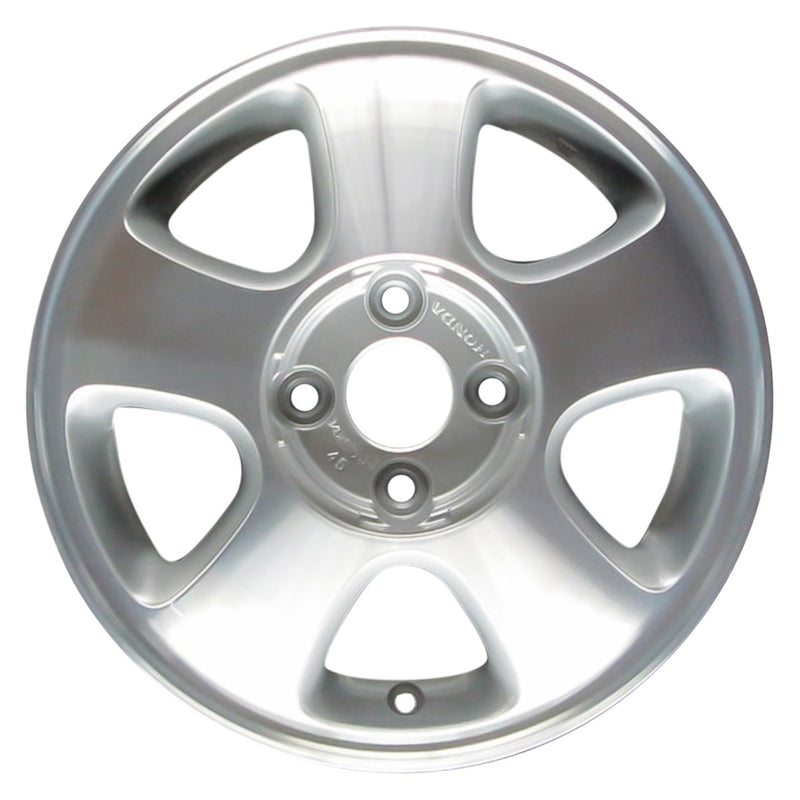 1999 acura integra wheel 14 machined silver aluminum 4 lug w71700ms 4