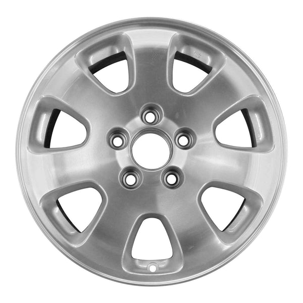 2002 acura cl wheel 16 machined silver aluminum 5 lug w71714ms 2