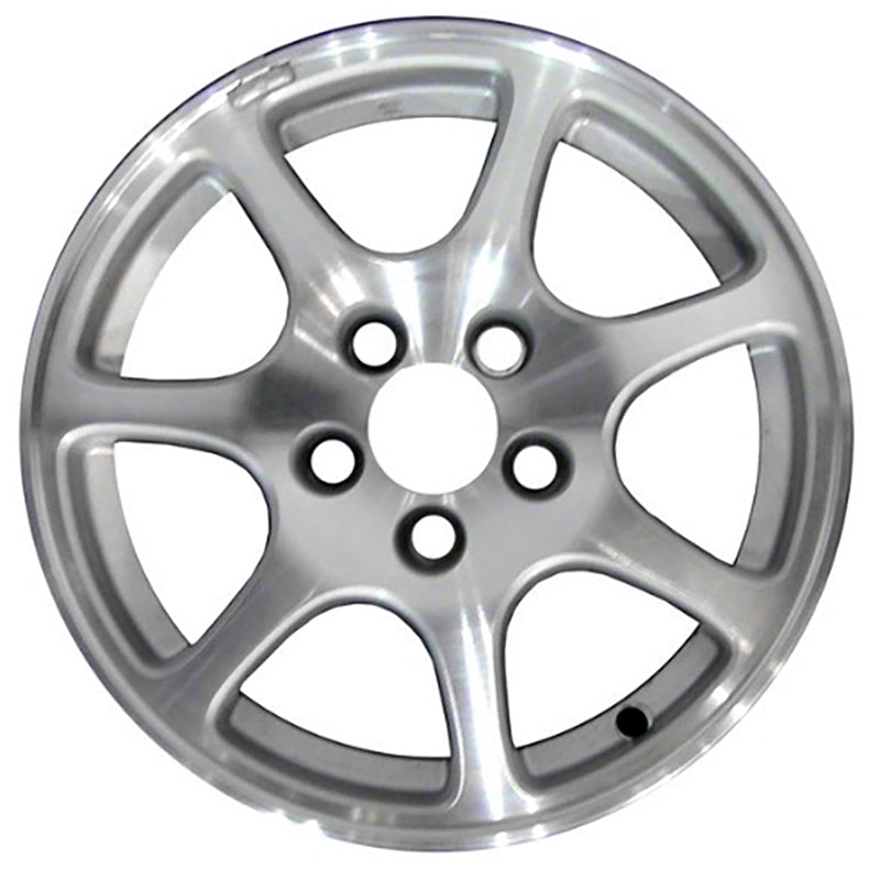 2003 acura rsx wheel 16 machined silver aluminum 5 lug w71722ms 2