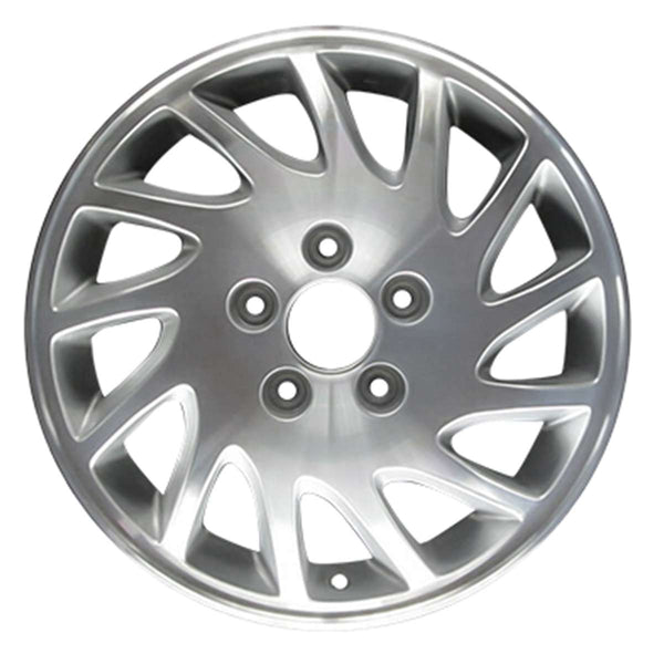 2018 acura rl wheel 16 machined silver aluminum 5 lug w71780ms 1