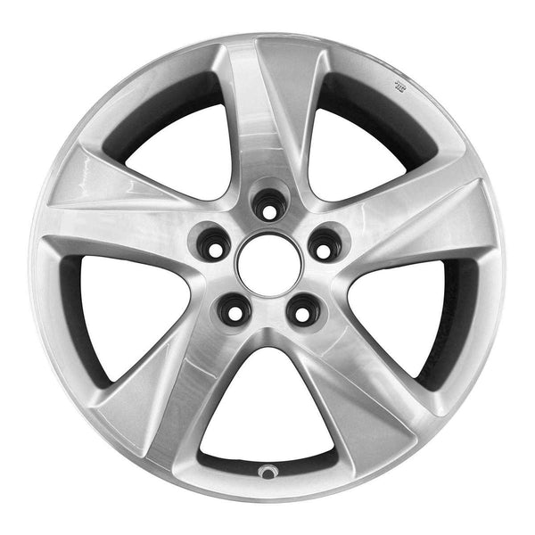 2013 acura tsx wheel 17 machined silver aluminum 5 lug w71781ms 5