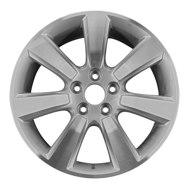 2012 acura zdx wheel 19 machined charcoal aluminum 5 lug w71795mc 3