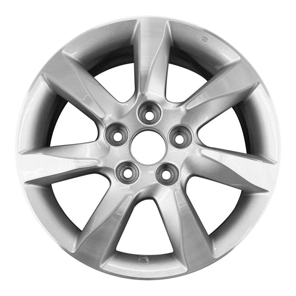 2012 acura tl wheel 17 machined charcoal aluminum 5 lug w71801mc 1