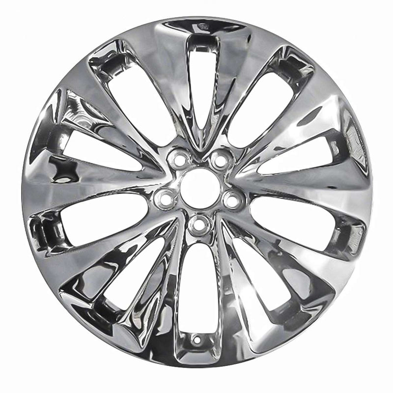 2016 acura mdx wheel 19 light pvd chrome aluminum 5 lug w71820lpvd 3