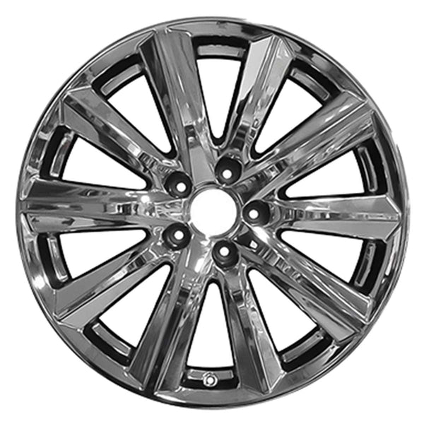 2016 acura mdx wheel 19 light pvd chrome aluminum 5 lug w71822pvd 3