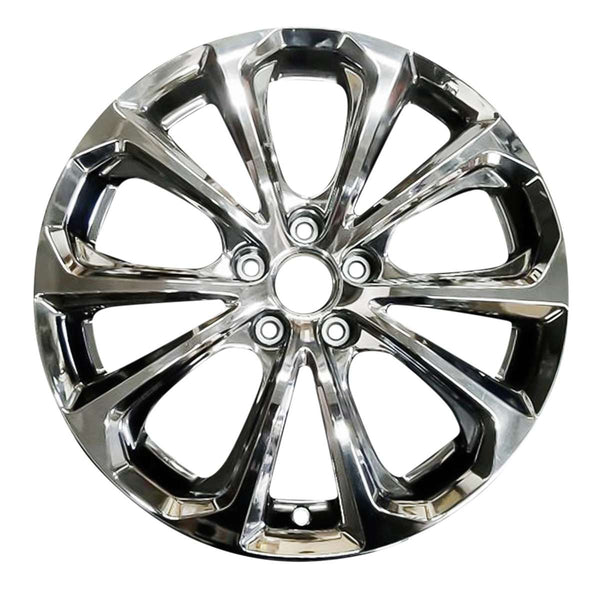 2019 acura rlx wheel 19 light pvd chrome aluminum 5 lug w71851pvd 2