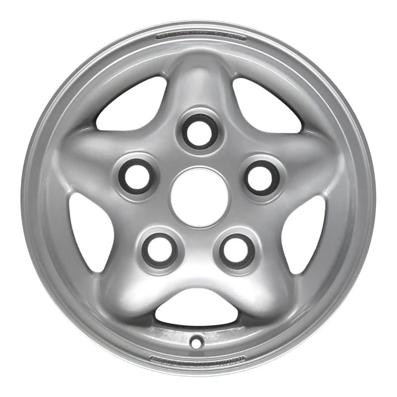 1997 land rover wheel 16 silver aluminum 5 lug w72143s 1