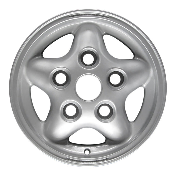 1998 land rover wheel 16 silver aluminum 5 lug w72143s 2