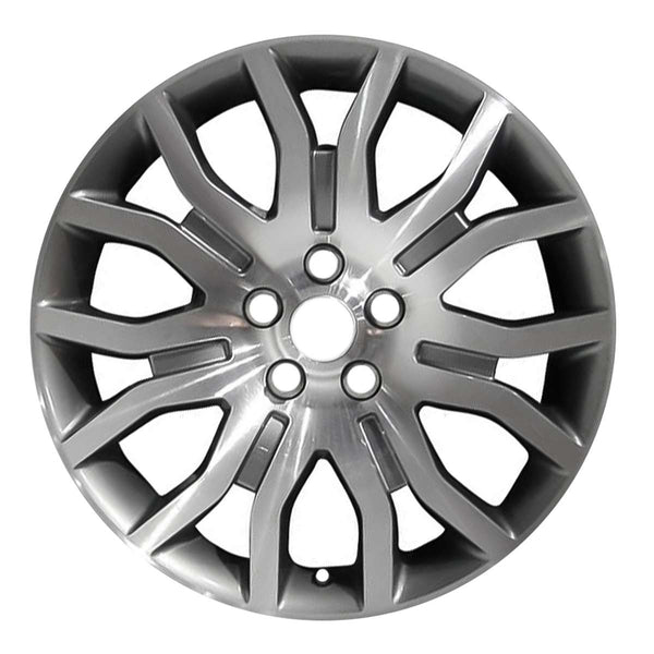 2009 land rover wheel 20 machined charcoal aluminum 5 lug w72212mc 1