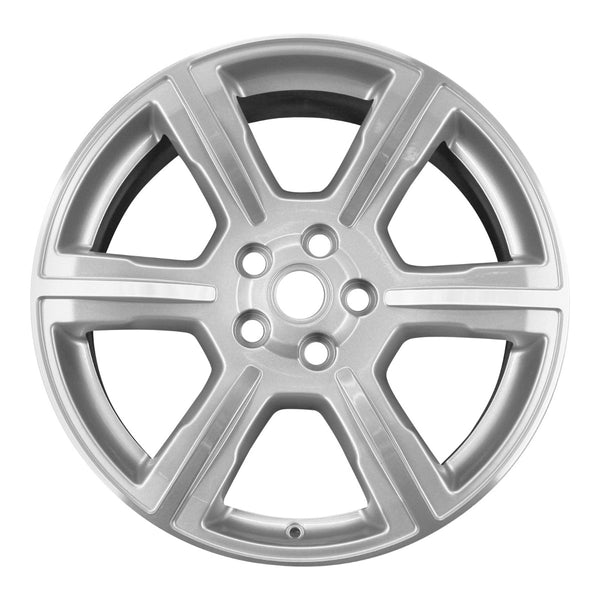 2010 land rover wheel 20 machined silver aluminum 5 lug w72219ms 1