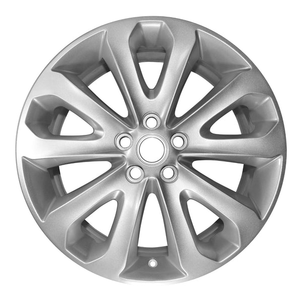 2014 land rover wheel 20 silver aluminum 5 lug w72245s 2