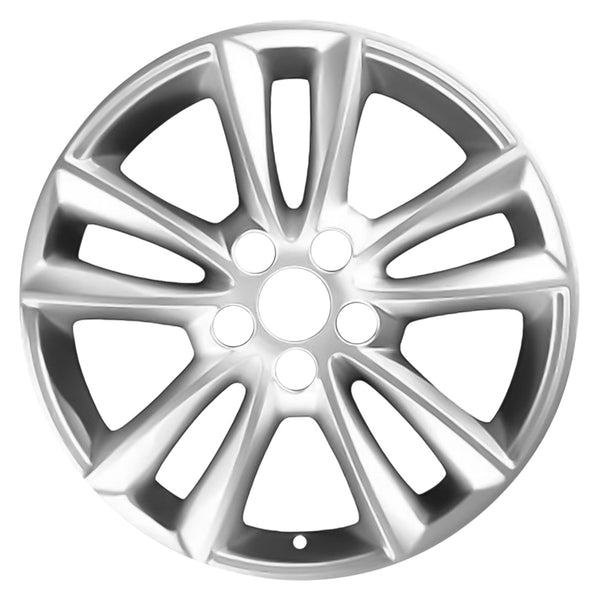 2013 land rover wheel 19 silver aluminum 5 lug w72269s 6