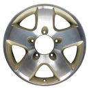 2001 suzuki vitara wheel 16 machined gold aluminum 5 lug w72660mg 8