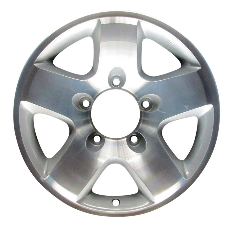 2002 suzuki grand wheel 16 machined silver aluminum 5 lug w72660ms 4