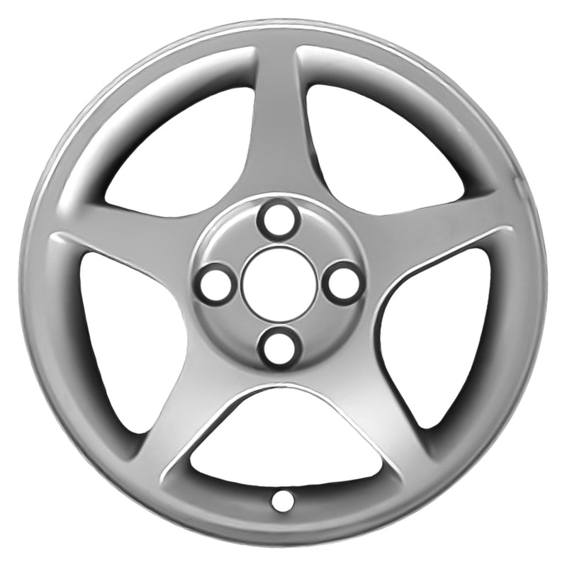 2001 suzuki esteem wheel 15 silver aluminum 4 lug w72672s 2