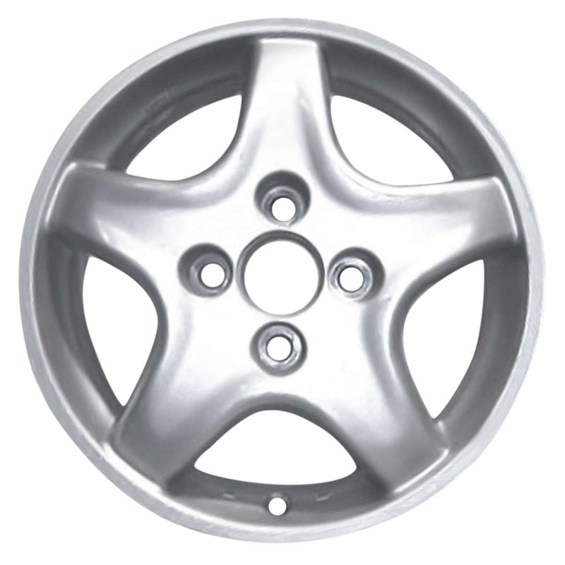 1998 suzuki esteem wheel 14 silver aluminum 4 lug w72674s 4