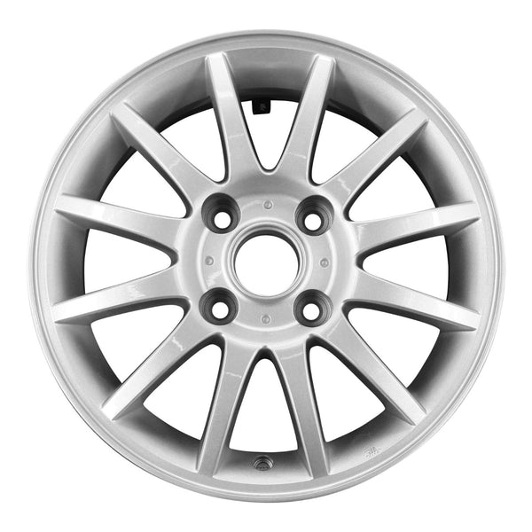 2004 chevrolet optra wheel 15 silver aluminum 4 lug w72689s 3