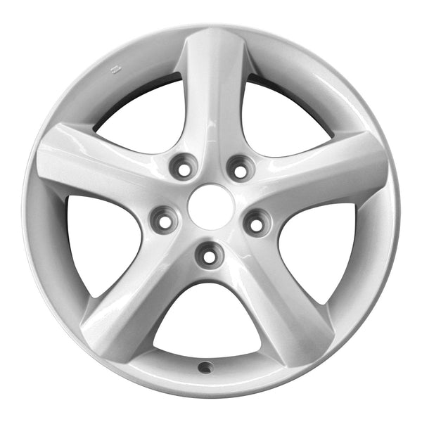 2010 suzuki sx4 wheel 16 silver aluminum 5 lug w72697s 4