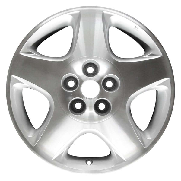 2000 infiniti i30t wheel 17 polished silver aluminum 5 lug w73657ps 1