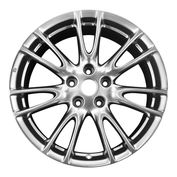 2011 infiniti g37 wheel 18 hyper aluminum 5 lug w73694h 12