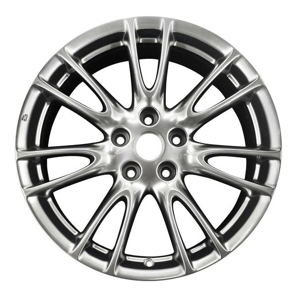 2012 infiniti g37 wheel 18 hyper aluminum 5 lug w73695h 7