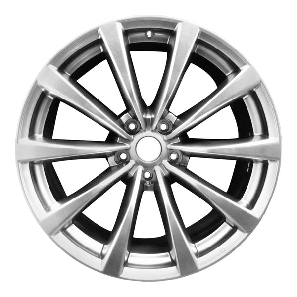 2010 infiniti g37 wheel 19 hyper aluminum 5 lug w73704h 3