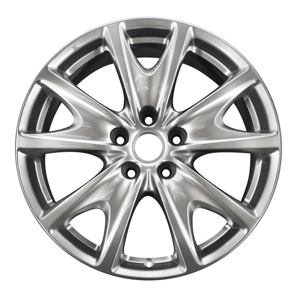 2012 infiniti g37 wheel 18 hyper aluminum 5 lug w73716h 7