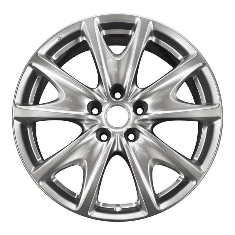 2013 infiniti g25 wheel 18 hyper aluminum 5 lug w73716h 3