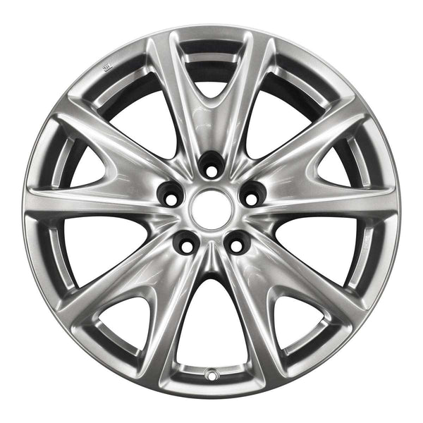 2009 infiniti g37 wheel 18 hyper aluminum 5 lug w73717h 4