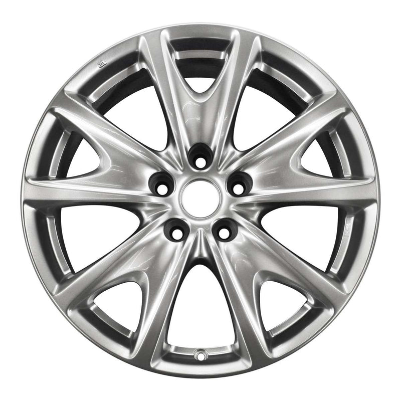 2012 infiniti g25 wheel 18 hyper aluminum 5 lug w73717h 10