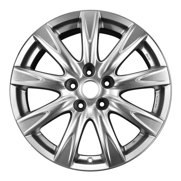 2011 infiniti g37 wheel 18 hyper aluminum 5 lug w73725h 2